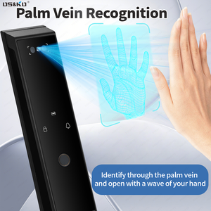 Cerradura Inteligente para Puerta Principal Más Vendida, Cerradura Electrónica con Huella Dactilar 3D y Cámara de Timbre para Suministros de Cerrajería - Product Image 2