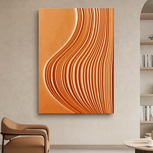 Arte Murale 3D di Lusso Glamour Fatta a Mano 100% Personalizzata, Dipinto d'Arte Moderna Astratta per Interni, Ornamenti Artistici da Parete per Casa - Product Image 4