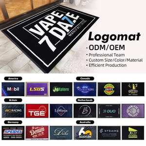 Alfombrillas OEM y ODM con Personalización, Revestimiento de Goma + Superficie de Nailon, Uso Interior y Exterior para el Hogar - Product Image 1