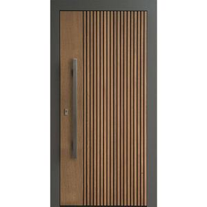 Cửa Gỗ Nguyên Khối Wpc Giá Rẻ Cho Căn Hộ Nội Thất Nhà Máy Phật Sơn Cửa Khác Cho Nhà Ở - Product Image 4