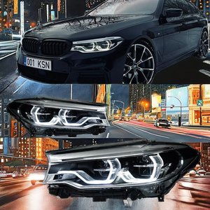 Conjunto de Faros LED Láser para <span class=keywords><strong>BMW</strong></span> Serie 3 F30 F35 <span class=keywords><strong>2013</strong></span>-2018, DRL de Doble Color, Señal de Giro, Lente de Proyector Bi-LED, Plug and Play - Product Image 3