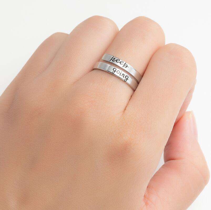 Shop Heart Hug Ring, Silver Adjustable Heart Ring Hugging