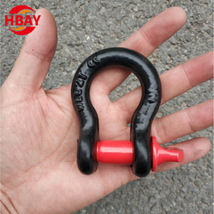 Nhiệm Vụ Nặng Nề 3/4 "Chúng Tôi Loại Thép Hợp Kim Cao Đánh Bóng Màu Đen Sơn Có Thể Tháo Rời Vít <span class=keywords><strong>Pin</strong></span> <span class=keywords><strong>D</strong></span> Vòng Cung Móc Cùm Khai Thác Mỏ Ngành Công Nghiệp Nặng - Product Image 2