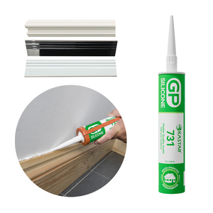 Mẫu miễn phí rõ ràng RTV Silicone Sealant 731 kính chắn gió acrylic Glass dính 27 + năm nhà sản xuất - Product Image 2