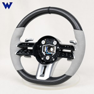 Volante de Fibra de Carbono Mate Personalizado para Mercedes Benz AMG Performance <span class=keywords><strong>Clase</strong></span> <span class=keywords><strong>E</strong></span> y <span class=keywords><strong>Clase</strong></span> G, Agarre Antideslizante Personalizado - Product Image 6
