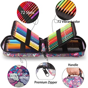 อุปกรณ์ศิลปะสำหรับเดินทางแบบซิปใช้งานง่าย 72 สี ลาพิซ เด โคลอเรส - Product Image 2