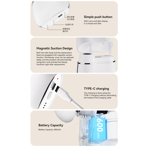 Professionelle Handmassagepistole mit Eigenem Logo, Kabellos, Mini, Perkussion, EMS, Rotlicht, Wärme, Vibration, für Körper, Muskeln und Faszien - Product Image 6