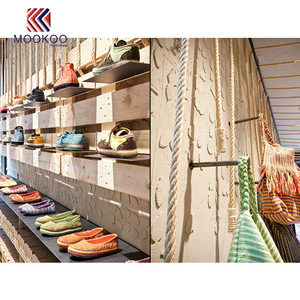 Klassieke Houten Schoenen Winkel Interieur Decoratie Fabriek Aangepaste Houten Schoen En Tas Display Planken - Product Image 4