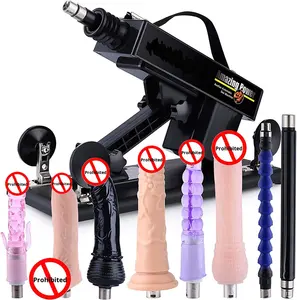 Stoß-Sexmaschine mit Realistischem Dildo – 8 Zubehörteile & 3-Poliger XLR-Anschluss, Maschine für Frauen und Männer - Product Image 4