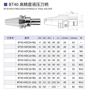 CNC chuyển máy công cụ chủ sở hữu BT30 BT40 BT50 thủy lực công cụ chủ - Product Image 2
