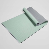 Tapis de yoga en TPE écologique imprimés sur mesure pour la vente en gros, ensemble de tapis de yoga épais pour la gym avec logo, tapis de yoga antidérapants de voyage