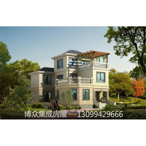<b>Prefab</b> <b>House</b> Light Steel Frame Villa Modern Design Total Project Solution Onsite Installation - Product Image 5