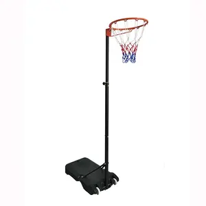 M.Dunk 3.05m tragbarer Basketball-Netball-Ständer mit 15-Zoll-Basketballring