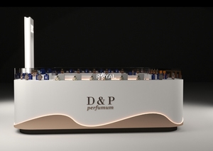 Tùy chỉnh thiết kế đảo truy cập cho trung tâm mua sắm nước hoa đứng kiosk - Product Image 6