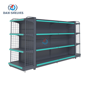 Estante de Exhibición para <span class=keywords><strong>Supermercado</strong></span>, Estante de Malla, Estante de <span class=keywords><strong>Supermercado</strong></span> Blanco - Product Image 6