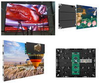 Layar LED Display Iklan Dalam Ruangan P2.5 640*480mm Poster Digital untuk Pusat Perbelanjaan, Kereta Bawah Tanah, Fungsi Teks Animasi Lengkap