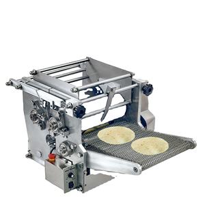 Nouvelle machine automatique à tacos et tortillas en acier inoxydable avec moteur 300W, facile à utiliser pour la production de pain à la farine et au maïs - Product Image 1