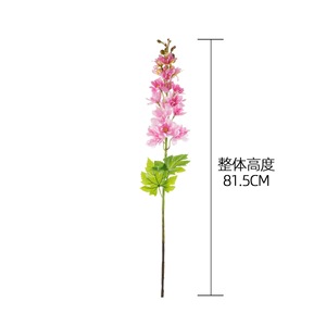 ดอกลาร์กสปูร์ประดิษฐ์ แทงซีอา ชิวกวง สีขาว ชมพู ส้ม สำหรับตกแต่งภายใน งานแต่งงาน วันครบรอบ ตกแต่งบ้าน - Product Image 4