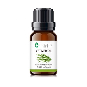 Fournisseur d'usine Huile de vétiver 10 ml Prix Huile essentielle de vétiver 100% pure naturelle pour l'aromathérapie Soins de la peau - Product Image 1