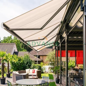 Toldo Retráctil Eléctrico <span class=keywords><strong>de</strong></span> Alta Resistencia con Marco <span class=keywords><strong>de</strong></span> Aluminio Resistente al Viento, Directo <span class=keywords><strong>de</strong></span> Fábrica, para Villas y Restaurantes - Product Image 1