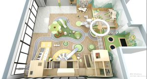 Trẻ Em Vui Chơi Giải Trí Chơi Công Viên Cây Nhà Thiên Nhiên Chủ Đề Trong Nhà Mềm Sân Chơi Với Slide Chơi Thiết Bị Cho Trẻ Em Câu Lạc Bộ Chơi Quán Cà Phê - Product Image 6