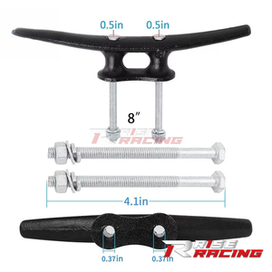 RISE Factory Custom 4, 6, 8, 10 pouces Crampons de fixation en acier pour bateaux, quais marins et kayaks, Neuf, Décoration Nautique Maritime - Product Image 4