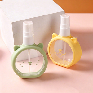 Vente en gros de flacons de parfum pour animaux mignons de 55 ml, vert, bleu, jaune, orange, rechargeables - Product Image 3
