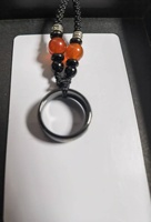 Collier pendentif NFC, bijou RFID - Mini-étiquette de contrôle d'accès (13,56 MHz) avec puce optionnelle, distance de lecture 1-3 cm, pour cartes de visite et hôtels