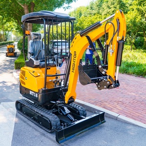 Mini-excavatrice hydraulique HT18 de type 18 à prix de gros chinois, avec accessoires tarière et marteau - Product Image 6