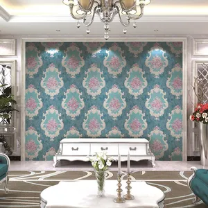 Luxury European Rural Flower Style Room Wallpaper Home Decoration