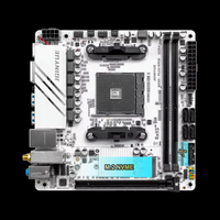 JGINYUE AMD AM4 ITX b450 Motherboard mendukung Ryzen R3 R5 R7 1/2/3/4/5 seri CPU DDR4 RAM B450I-PLUS ARGB MB harga pabrik