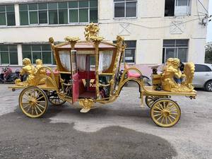 Calèche royale de luxe pour mariage à vendre – Fabricant de calèches de princesse à chevaux à vendre - Product Image 6