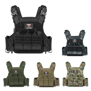 Quick Release Tactical <b>Vest</b> 500D Nylon Lightweight Durable MOLLE Modular Adjustable <b>Utility</b> <b>Vest</b> for Outdoor Training - Product Image 3