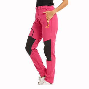 <span class=keywords><strong>Pantaloni</strong></span> da Uomo e Donna <span class=keywords><strong>Invernali</strong></span> in Softshell <span class=keywords><strong>con</strong></span> Tasche <span class=keywords><strong>con</strong></span> Zip, Foderati in Pile Caldo per Escursionismo e Sci, Abbigliamento Termico - Product Image 5