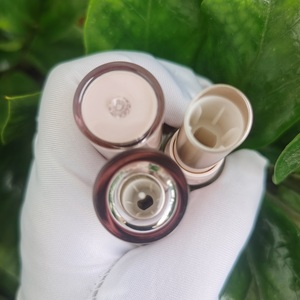 KH132 2.5กรัมรอบรีฟิลได้บรรจุภัณฑ์เครื่องสำอางเปล่าลิปแท่งบาล์มเปิดในแนวทแยง11.1มม. ภาชนะบรรจุลิปสติกพลาสติกหลอด - Product Image 2