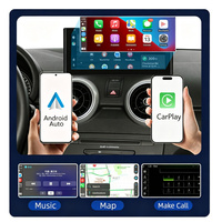Reproductor de coche Android de 10.25 pulgadas con GPS integrado, Android Auto, CarPlay, 4GB de RAM para Audi A1/A3/Q3 2012-2018