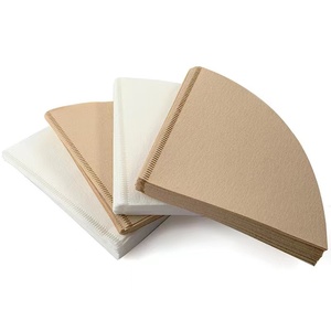 Carta da filtro per caffè in pasta di legno 100% perfetta per tazze filtranti a forma di V, alta efficienza di filtrazione - Product Image 4