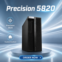 Station de travail cloud en promotion Xeon W-2175 Dell T5820, serveur graphique PC, station de travail de bureau Precision 5820 Tower