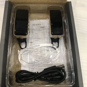 2 팩 UHF 400-480 USB 전원 햄 라디오 블랙 핑크 골드 실버 핸즈프리 미니 귀 워키 토키 레스토랑 호텔 - Product Image 6