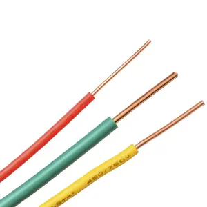 Electric Wire Cable BV Cable 1.5mm2 Domestic Outfit Green Wire