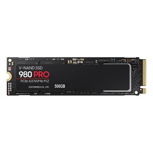 新款980 PRO 500GB PCIe 4.0 NVMe <span class=keywords><strong>M</strong></span>.2固态硬盘内置固态硬盘<span class=keywords><strong>M</strong></span>.2固态硬盘 - Product Image 1