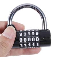 Serrure de cadenas en alliage de Zinc, commande à distance avec LOGO personnalisé, 5 jeux de plongée sous-marine