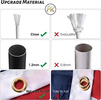 Mâts Rétractables Réglables Résistants au Vent 20ft 30ft Supports de Mât de Drapeau en Aluminium Télescopique pour Extérieur