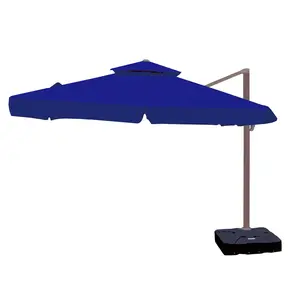 Tuoye Outdoor Furniture Parasol Atacado Guarda-chuva De Piscina Com Fibra De Vidro Rib Guarda-chuva especial Banana Pendurado