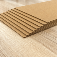 Carton Kraft Robuste Non Couché Résistant à l'Humidité, Haute Résistance à la Déchirure, Épais, Dimensions Personnalisées, Carton Kraft Vierge