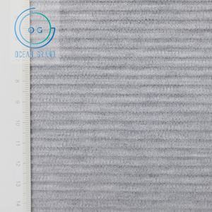 Tela de Punto Jacquard Elástica de Punto Fino con Puños y Cuello Acanalados para Ropa - Product Image 1