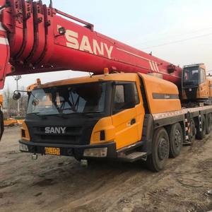 Grue mobile Sany d'occasion de 100 tonnes, économique et haute performance, équipement de levage lourd prêt à l'emploi - Product Image 1