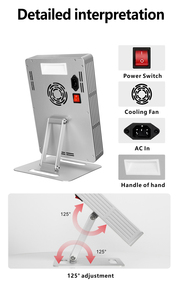 ม้าบำบัดด้วยแสงสีแดง850nm 660nm เฉพาะหัวแข่งแบบม้าบำบัดพร้อมสำหรับม้าบำบัด - Product Image 3
