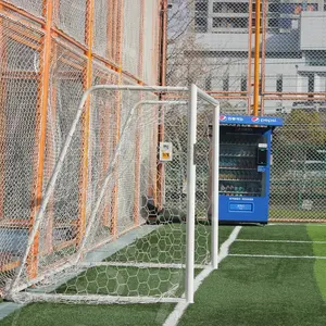 Osi campo da calcio 7 persone intero Set campo da calcio con erba artificiale Led luce di dimensioni e colore personalizzato