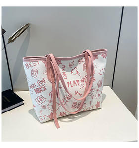 Sac à main imprimé dessin animé pour femmes d'été, version coréenne simple, sac à bandoulière pour la photographie de rue, sac à bandoulière pour étudiants - Product Image 3